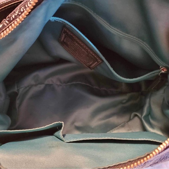 COACH POPPY LIQUID GLOSS HOBO/CROSSBODY F15790 - Picture 8 of 10